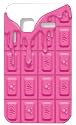 MobiMore チョコレートシリコンケース INFOBAR ミックスベリーチョコレート