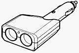 G E LIGHTING/BATTERIES #41086 Cell Conv 12V Socket