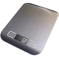 Cliq Essentials Digital Kitchen Food Scale 5KG / 11LB Ultra Slim Design With Stainless Steel Anti Fingerprint Platform