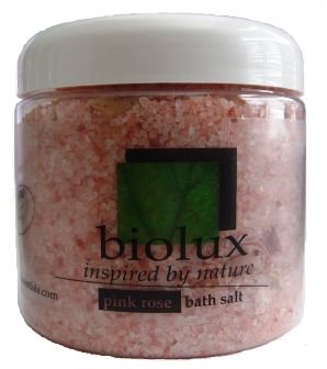 Biolux® Pink Rose Bath Salt, 16 oz.