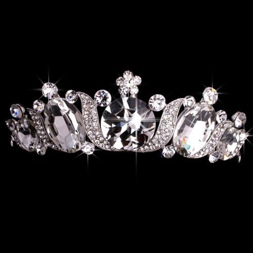 Pageant Rhinestones Crystal Tiara Crown