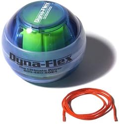 Dynaflex PowerBall Blue Lighted Gyro Exerciser