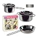 Children's Stainless Steel Cookware Set 5 Pc. Gift Set including Saut� Pan, Stock Pot and Sauce Pan *Perfect Gift Idea*
