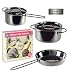 Children's Stainless Steel Cookware Set 5 Pc. Gift Set including Saut&eacute; Pan, Stock Pot and Sauce Pan *Perfect Gift Idea*