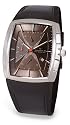 Skagen Gents Three Hand Multieye Stainless Steel Case with Black Strap Watch