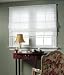 Kitchen & Housewares : Off White VOILE FABRIC Roman Blind / Blinds - 100cm x 180cm