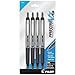 Pilot Precise V7 RT Retractable Rolling Ball Pens, Fine Point, 4-Pack, Black Ink (26060)