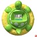 Aquatopia Deluxe Safety Bath Thermometer Alarm, Green
