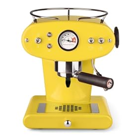 Francis Francis X1 Ground Coffee Machine Yellow