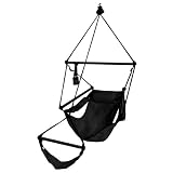 Hammaka 1028-HMKA Hammock Chair, Black, Aluminum