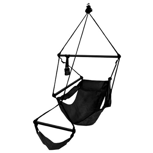 Hammaka 1028-HMKA Hammock Chair, Black, Aluminum