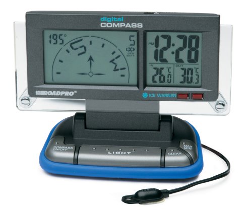 Digital Compass with Time, Temperature and Ice Alert - 3