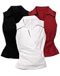 Sleeveless wrap blouse