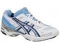 ASICS GEL-Ignites 2 Netball Trainers -White/Silver/Lobelia - UK Size 4