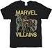 Junk Food Marvel Villains Washed Black T-Shirt Tee