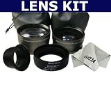 2.0X Telephoto + 0.45X Wide Angle + Tube Adapter For Kodak P850 P712