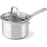Calphalon Classic Stainless Steel Cookware, Sauce Pan, 1 1/2-quart
