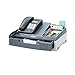 Safco 2204CH Telephone Organizer Stand 1 Drawer 14 3/4 x 10 1/2 x 4 1/4 Gray