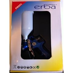 erba Profi HVLP-Hochleistungsspritzpistolen-Set im Koffer