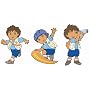Decofun, Go Diego Go Wall Art, Foam Stickers