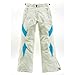 WhiteSeason Skihose Frauen, offwhite/türkis
