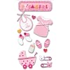 Jolee's Layered Foam Stickers-Baby Girl