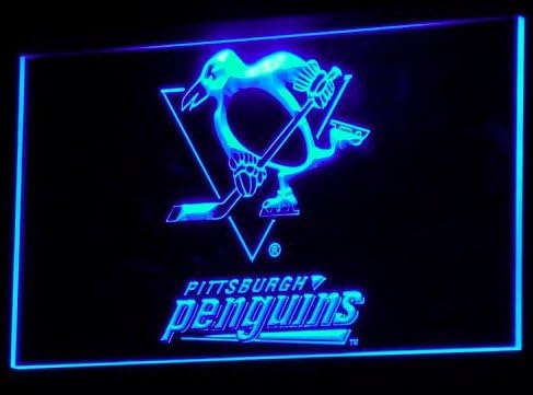 B099-y Penguins Bar Club Neon Light Sign