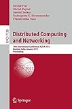 Distributed computing and networking : 14th International Conference, ICDCN 2013, Mumbai, India, January 3-6, 2013 : proceedings