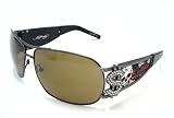 ED HARDY EHS 043 color GUNMETAL Sunglasses