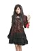 Blooms - Gothic Punk NANA Kera Lolita Alice Black and Red Dress S M L Size 61245R