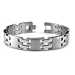 Stainless Steel Men's Bracelet - 8.5 Inches