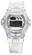 Casio Women's BG169-7V Baby-G Clear Jelly Shock Resistant Sports Watch