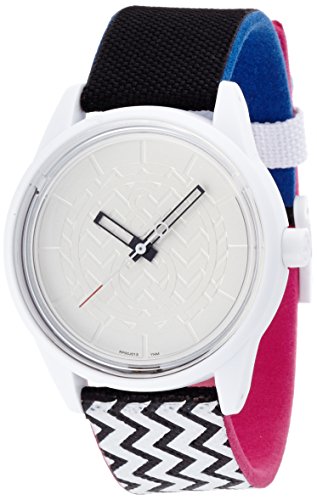 [キューアンドキュー スマイルソーラー]Q&Q SmileSolar 腕時計 ホワイト×パターン RP00J013