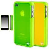 CaseCrown Multibarrier Case for Apple iPhone 4 and 4S (AT&T, Sprint, & Verizon compatible) - Green