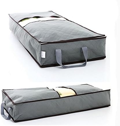 1PC STORAGE BAG 70L FOR CLOTHES BLANKETS PILLOWS NON-WOVEN UNDERBED BAG