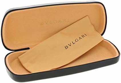 BVLGARI BULGARI Spectacles Glasses Eyeglasses Case + Cloth in Presentation Box