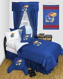 Kansas Jayhawks Locker Room Twin Comforter
