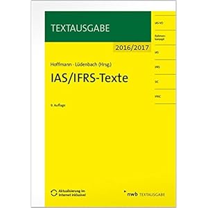 IAS/IFRS -Texte 2016/2017 (Textausgabe)