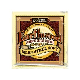 Ernie Ball 2045 Earthwood 80/20 Bronze Silk and Steel Soft Acoustic Guitar Strings