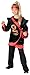 Child's Red Dragon Ninja Costume - Medium