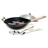Review Concept Housewares  / Concept Housewares WK-12910 14 Inch Wok Set Professional Non-Stick 7 Piece Set