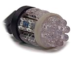 Vision X HIL-7443R 360 Degree LED Turn Signal, Brake And Reverse Replacement Bulb 7443 Red