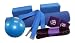 Sporting Goods : GoGo Navy Yoga Kit with Sticky Mat, Blocks, Strap, Mat Bag, Ball, Pump & Yoga Wristbands