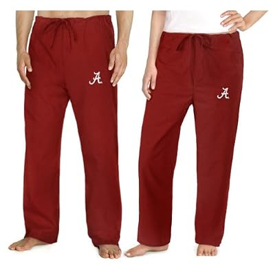 University of Alabama Scrubs Bottoms Pants-Size XXL- Alabama Crimson Tide For HIM or HER - DRAWSTRING Waist -Officially Licensed NCAA College Logo Apparel SEARCH BROAD BAY SCRUB FOR OTHER College Logo Apparel Unique GIFT Ideas for Man Men Woman Women Lad