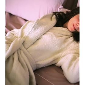 <b>Plush Microfiber Bathrobe - 100% Plush Microfiber - Soft, Warm, and Lightweight</b>