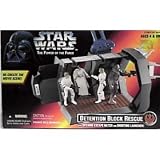 Star Wars Power of the Force Detention Block Rescue Play Set By Kenner