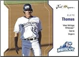 2006 Just Minors Just Autographs 58 Clete Thomas (Baseball Cards) West Michigan (DET)