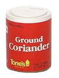 Tone's Ground Coriander, .50-Ounce Containers (Pack of 6) (Pack of 3)