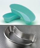`Disposable Gold Emesis Basin 8 1/2 500cc Ounce & cc graduation * Retains shape and is easy to clea