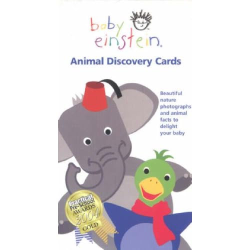 BABY EINSTEIN ANIMAL DISCOVERY FLASHCARDS NEW eBay